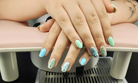 One Classic Manicure with Polish - Lyllis Schultz Nails Bombshell Beauty Salon