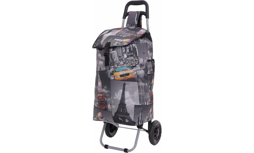 Image 7: Hoppa 57Ltr Lightweight Shopping Trolley