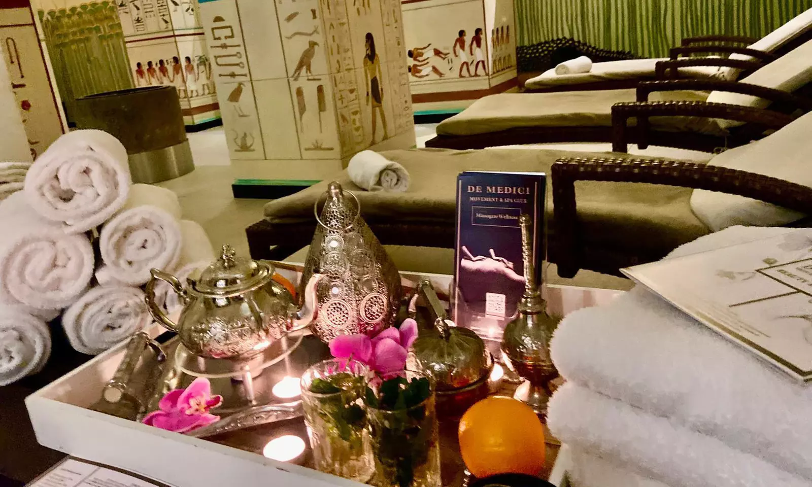 Oriental Hammam Ritual, opt. inkl. Classic od. Premium Facial Ceremony