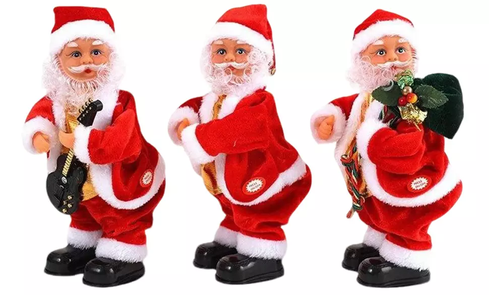 Tanzender Weihnachtsmann