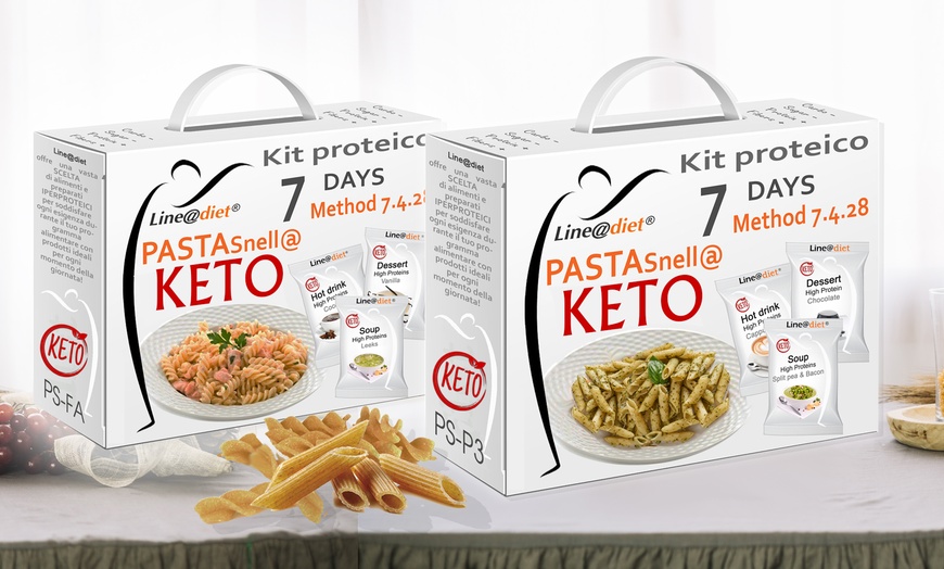 Image 1: Line@Diet 7-daagse keto proteïnepasta