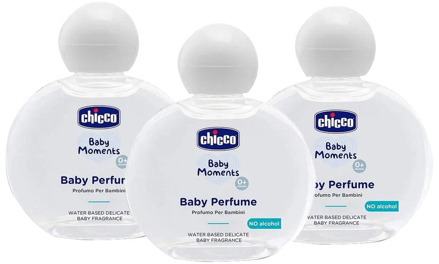 Image 1: Pack di 3 acqua di colonia Chicco Baby Moments