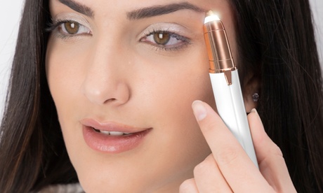 Depilatore facciale InnovaGoods per sopracciglia e peli superflui del volto