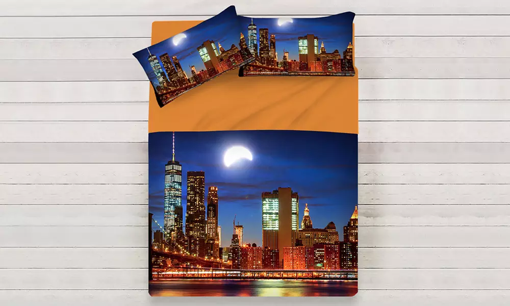 Lenzuola copriletto fantasie estive 100% cotone