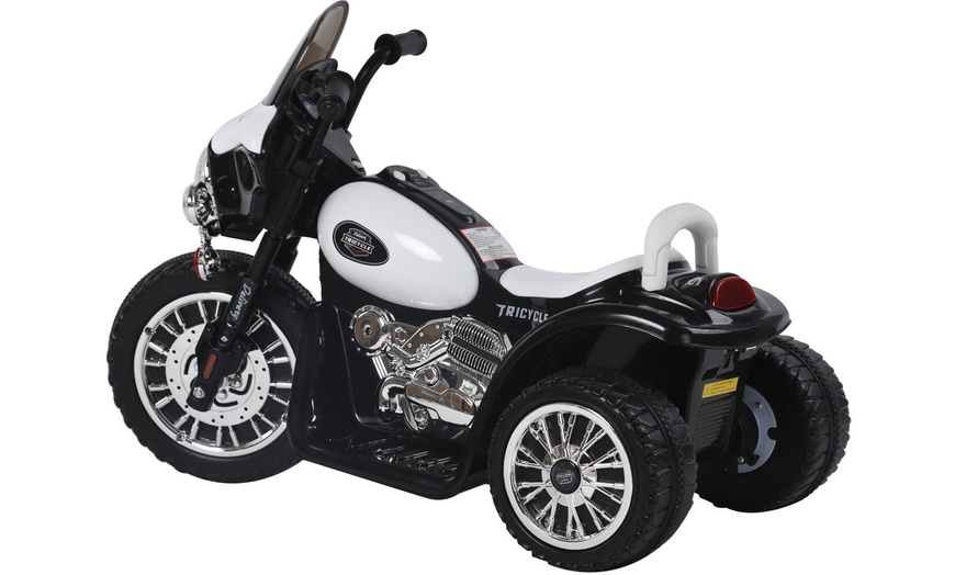 Image 3: HomCom Ride-On Motorcycle Toy