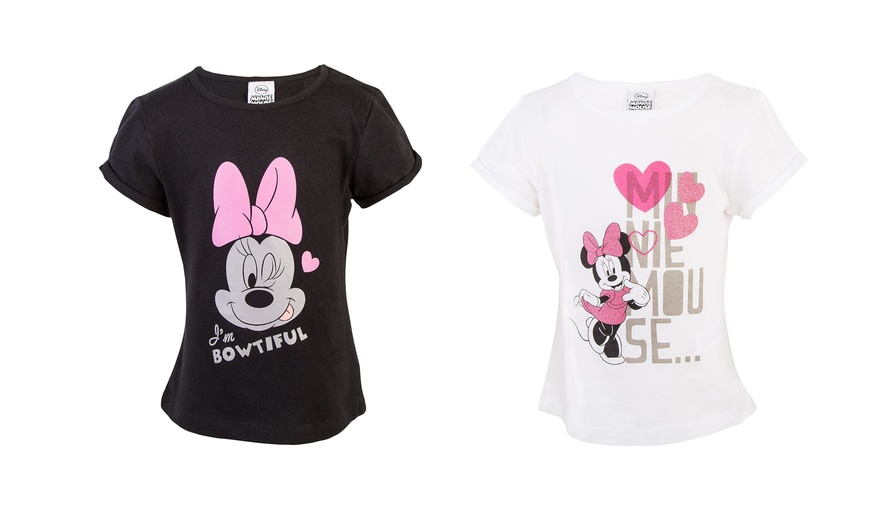 Image 3: Two Character T-Shirts for Girls