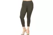 Women's Stretchy High-Waist Pull-On Ankle-Length Jeggings. Plus Sizes Available. - Second Medium