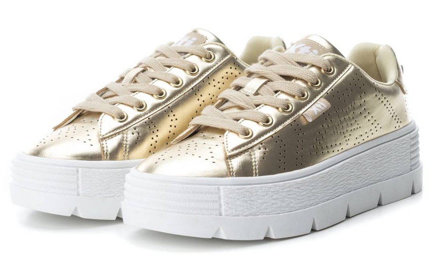 Image 5: XTI Women's Platform Sneakers