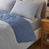 Image 1: Silentnight Summer Breeze Seersucker 2.5 Tog Coverless Duvet Set