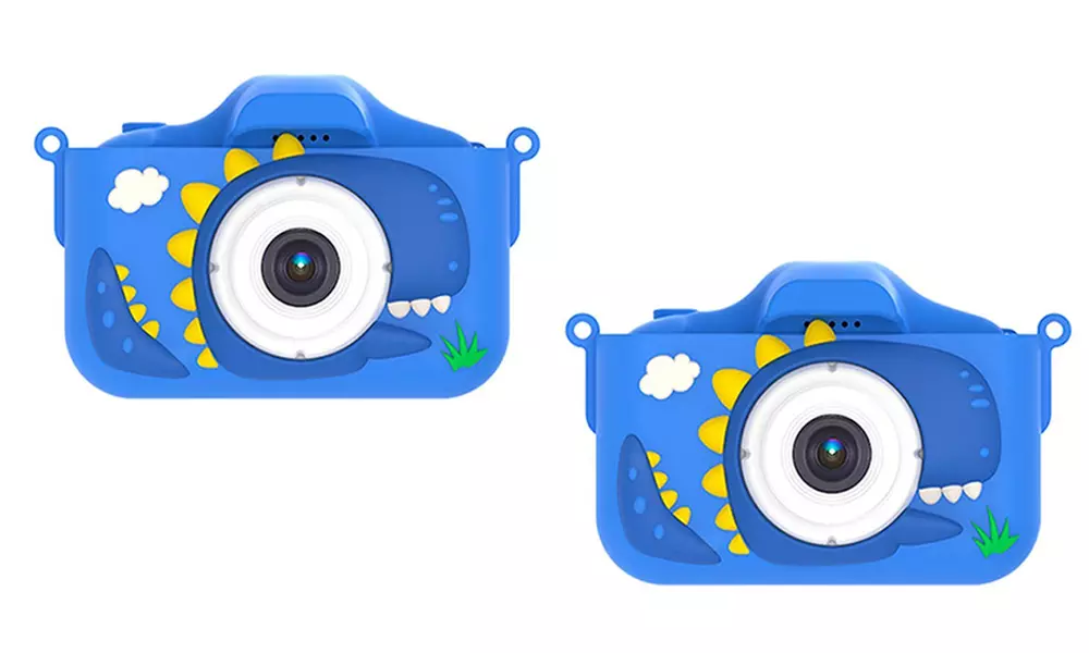 1 o 2 fotocamere digitali Dinosaur per bambini