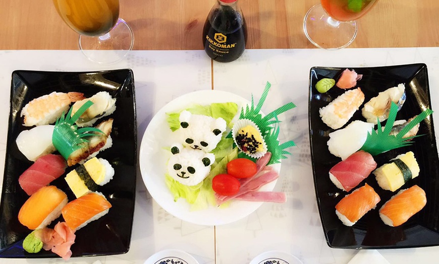 Image 4: Sushi with Bubble Tea for Two