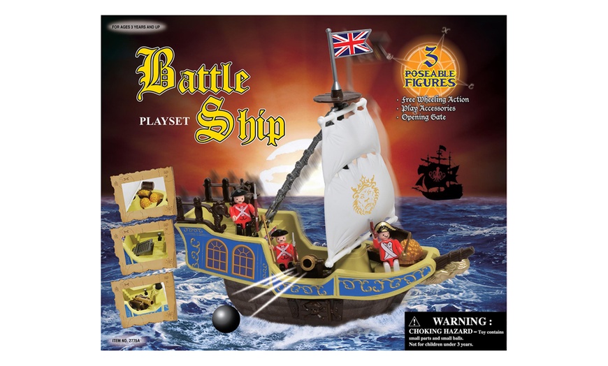 Image 6: Castle, Battle or Pirate Ship Playset