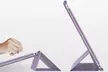 JETech Tri-fold Case for iPad Air 3 & iPad Pro 10.5'', Translucent Back Shell - Second Medium