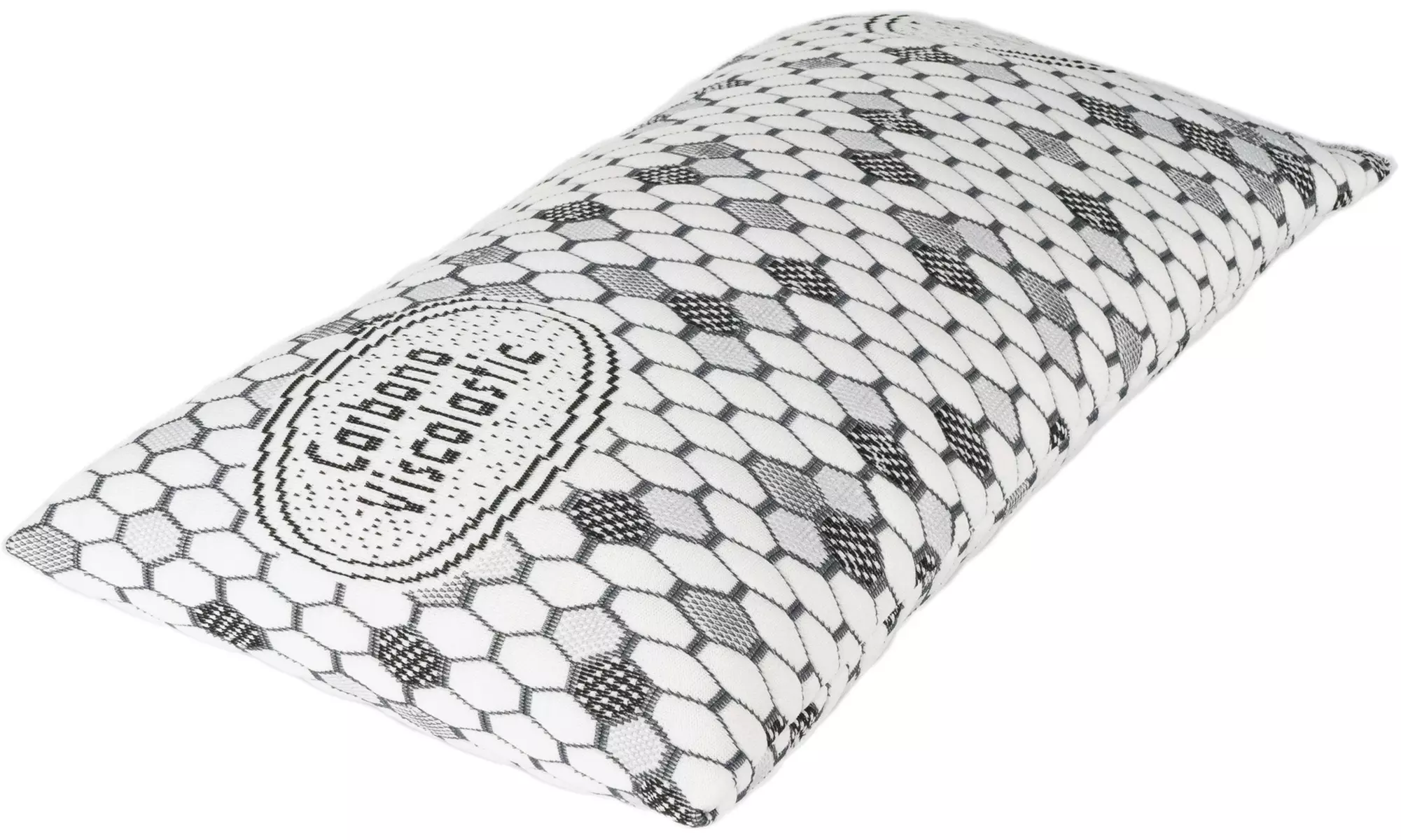 Almohada de viaje con copos 100% viscoelásticos, de Tekno Confort - Primary Image