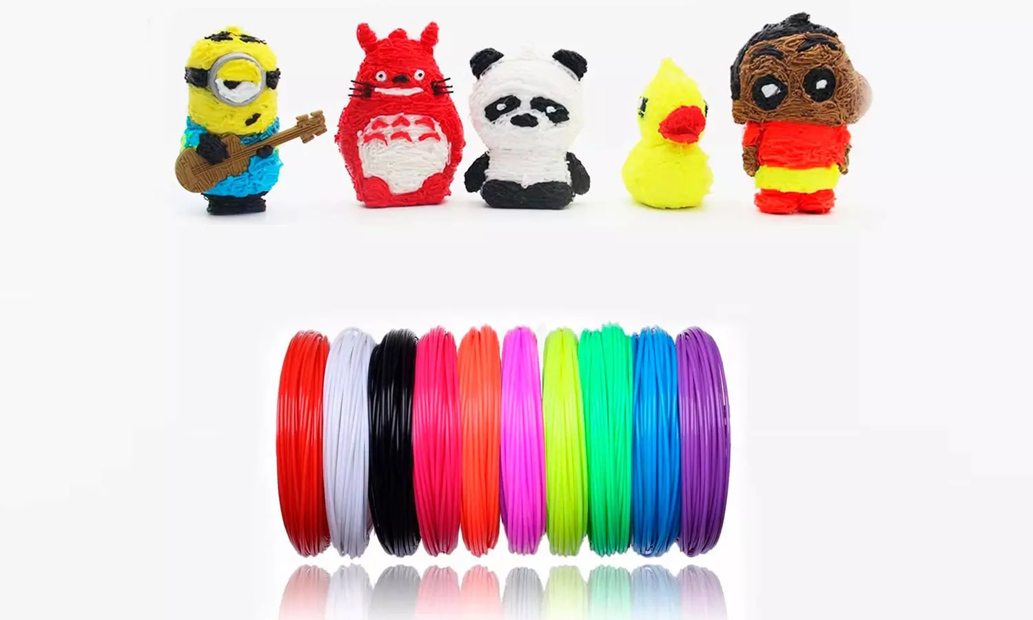 3D-printpen inclusief PLA filamenten, naar keuze met navulling