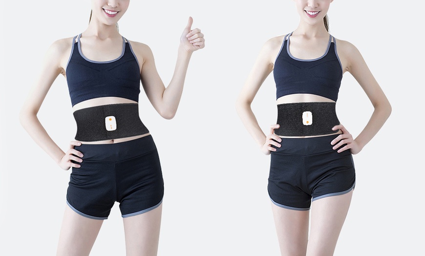 Image 2: Abdominal Waist Trimmer