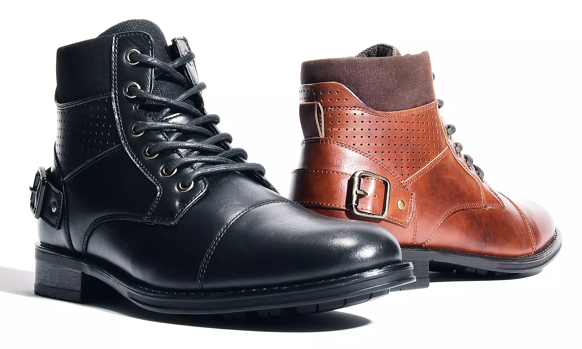 Harrison Men's Cap-Toe Casual Boots - Primary Image