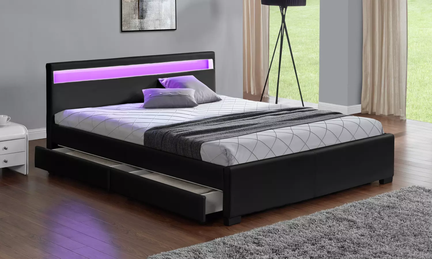 Structure de lit "Nexus" Kocoon  avec tiroirs