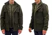Seduka Men's Slim Fit Military Style Pea Coat - Second Medium