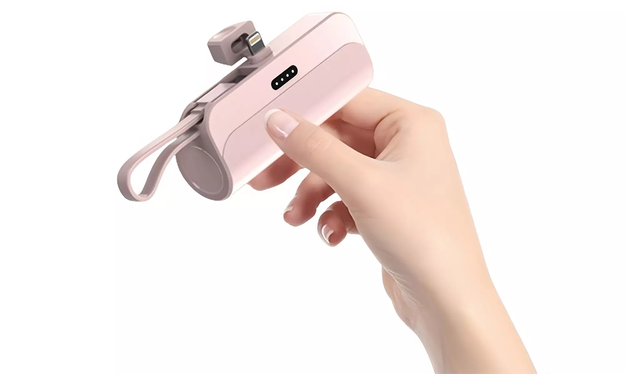 Tragbare Mini-Kapsel-Powerbank 5000 mAh