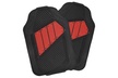 Motor Trend Rubber Car Floor Mat Set (4-Piece) - Second Medium