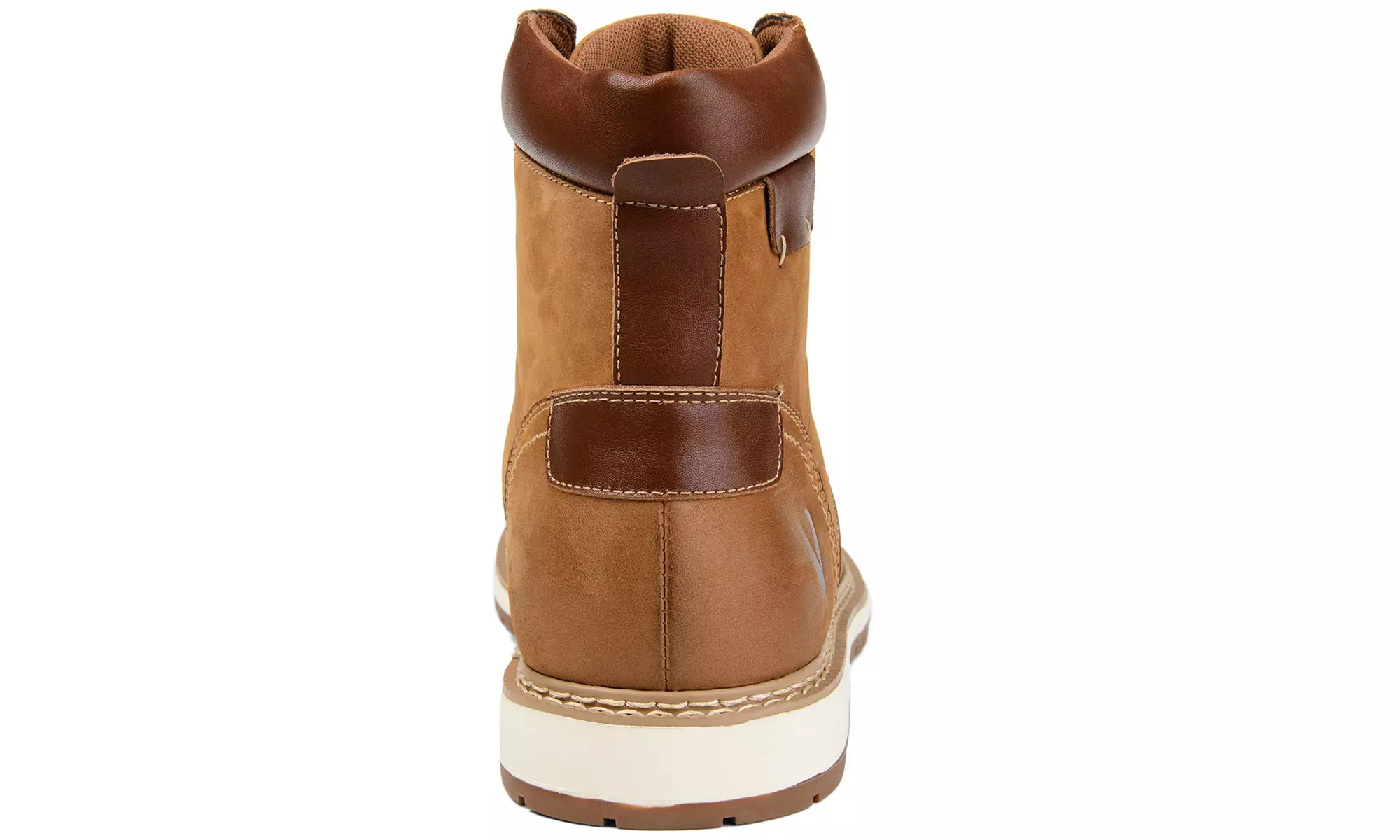 Vance Co. Men's Genuine Leather Trent Perforated Ankle Boot - Second Medium