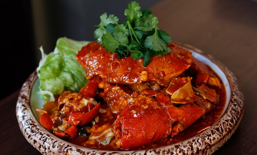 Image 1: Malaysian 1kg of Crab with Wine