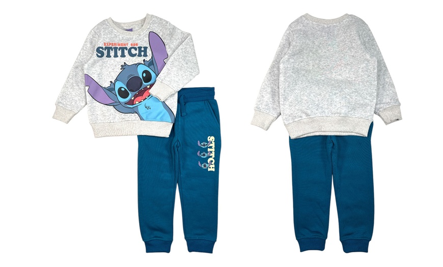 Image 3: Kinder-Jogginganzug mit Lilo & Stitch Motiv