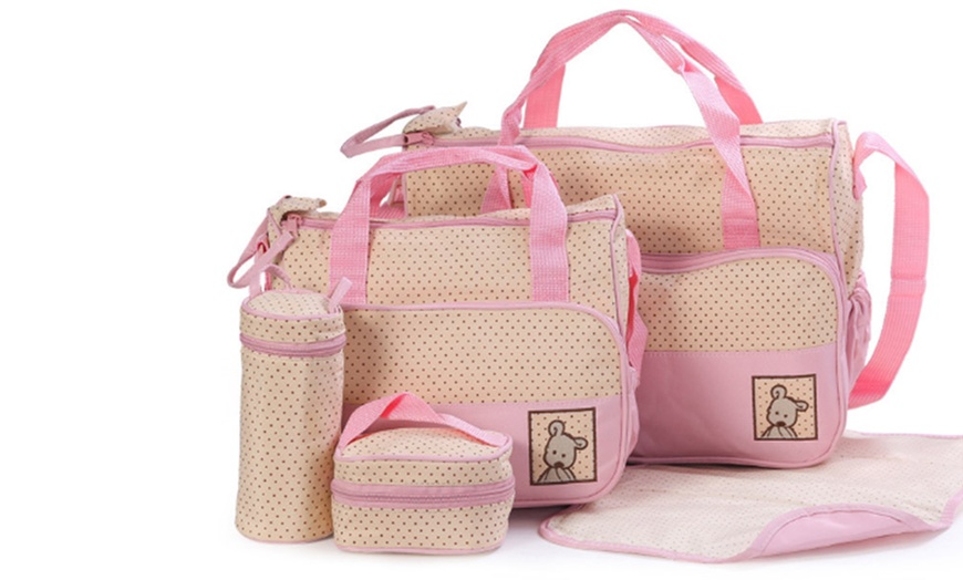 Image 6: Five-in-One Baby Bag Set