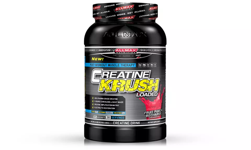 ALLMAX Creatine Krush Loaded Post-Workout Supplement (3.3 Lb.) - Second Medium