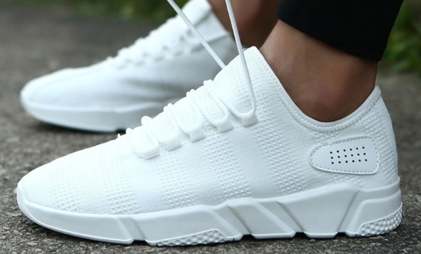 Image 1: Breathable Mesh Sneakers