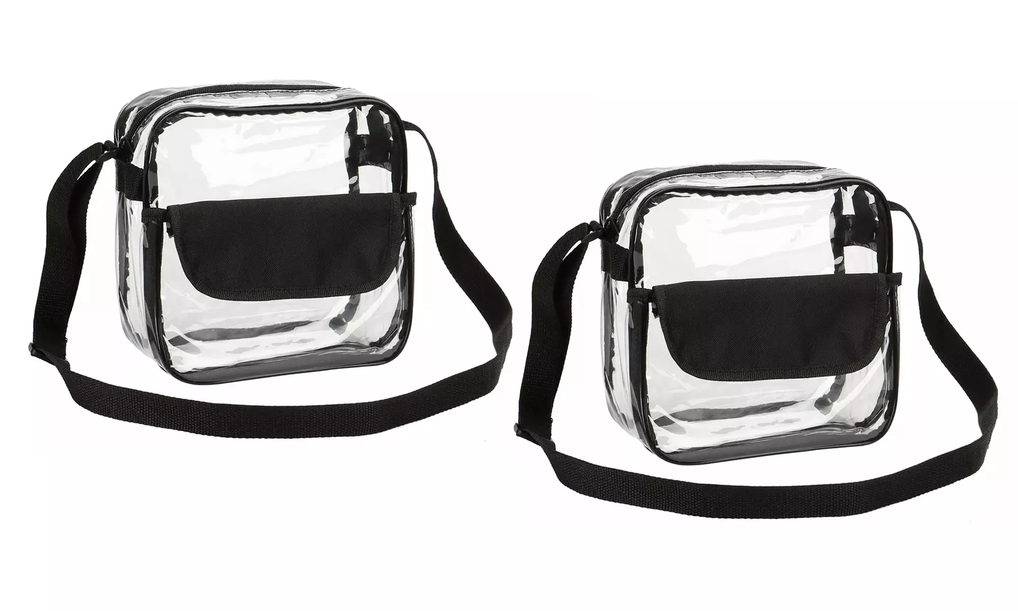 1 ou 2 tote bag transparent en PVC - Second Medium