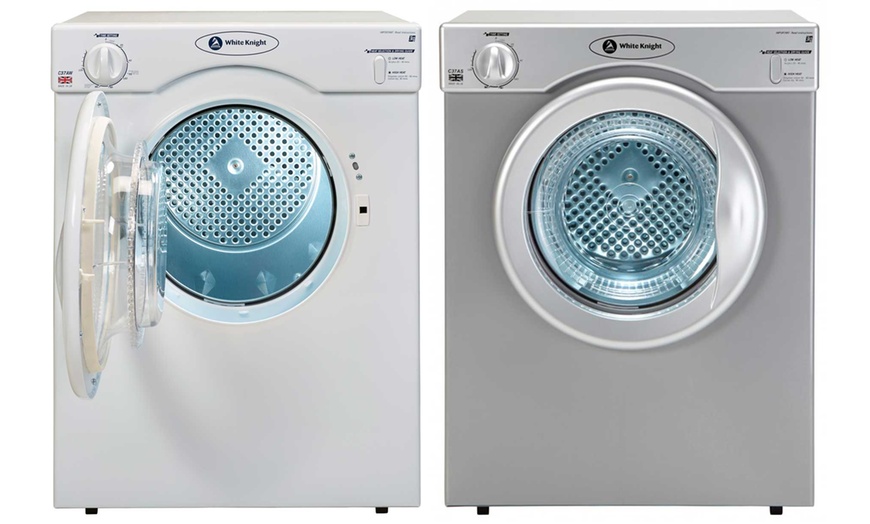 Image 1: White Knight Vented Tumble Dryer