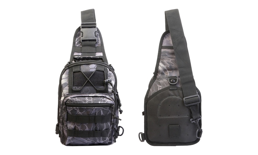 Image 7: Military Sling Backpack