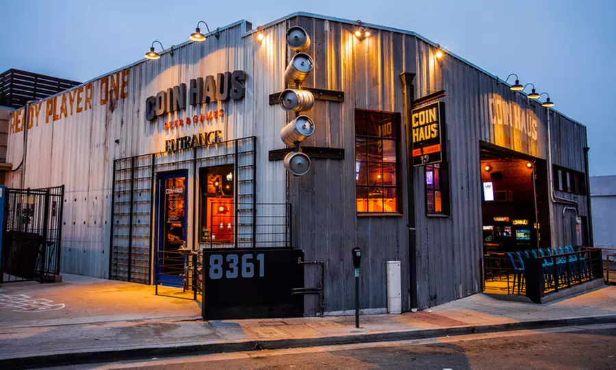 Vintage Arcade Games and 50 Self-Pour Taps of Local Craft Beer & Wine at Coin Haus (Up to 30% Off). - Primary Image