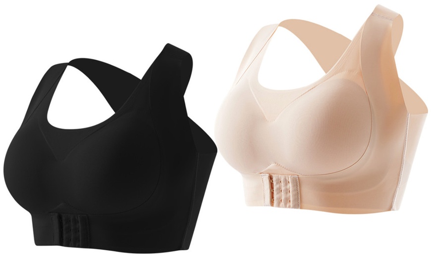 One or Two Posture Correction Seamless Comfort Bras | Groupon Goods