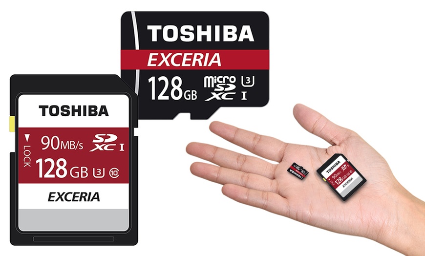 Image 1: Toshiba Memory Card 128 GB