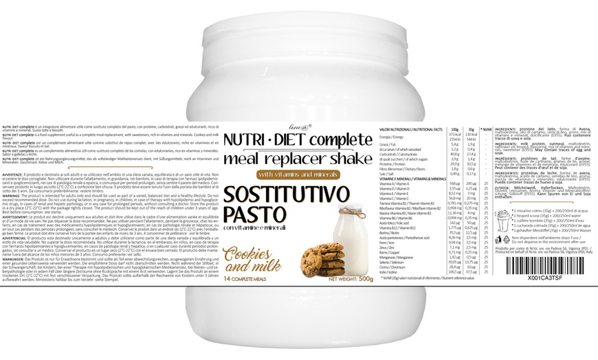 Image 5: Kit Perdipeso Slim-Up + Pasto Sostitutivo Nutri-Diet Line@Diet