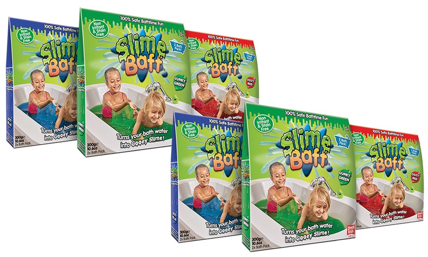 Image 2: Slime Baff Two Bath Pack