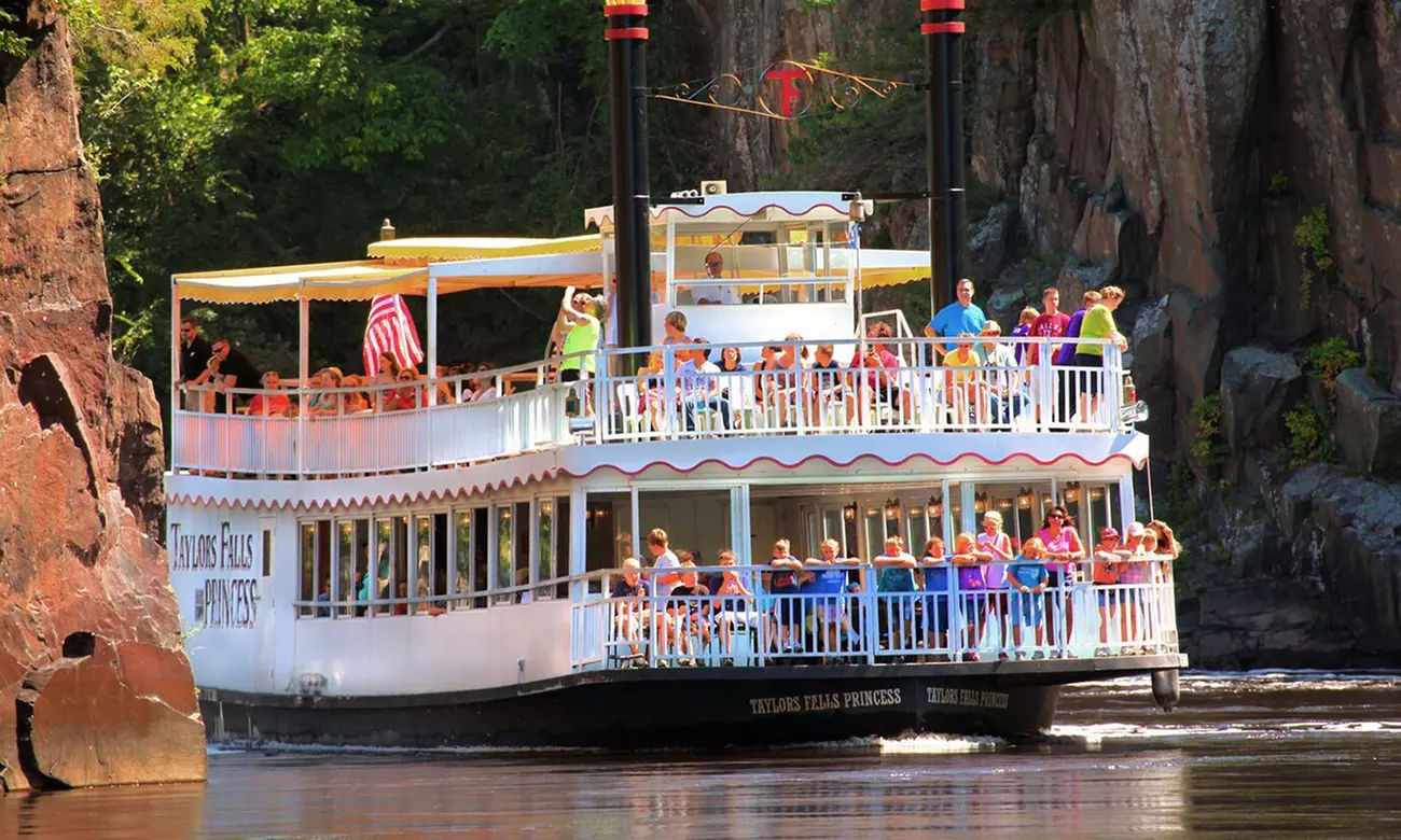 80-Minute Scenic Boat Tour for Two, Four, or Six at Taylors Falls Scenic Boat Tours (Up to 48% Off) - Primary Image