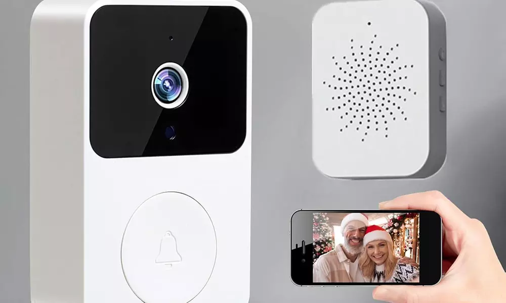 Draadloze deurbel met full HD-camera