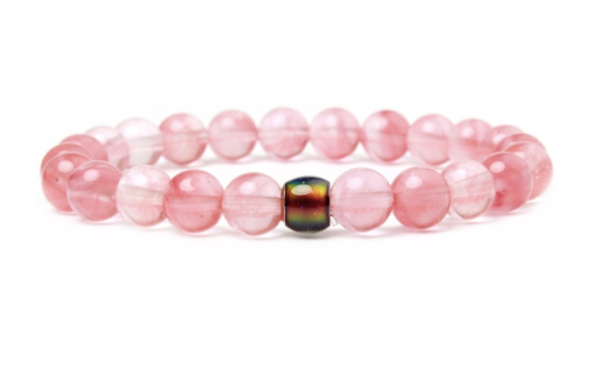 Image 5: Colour-Changing Sensitive Lava Anxiety Bracelet