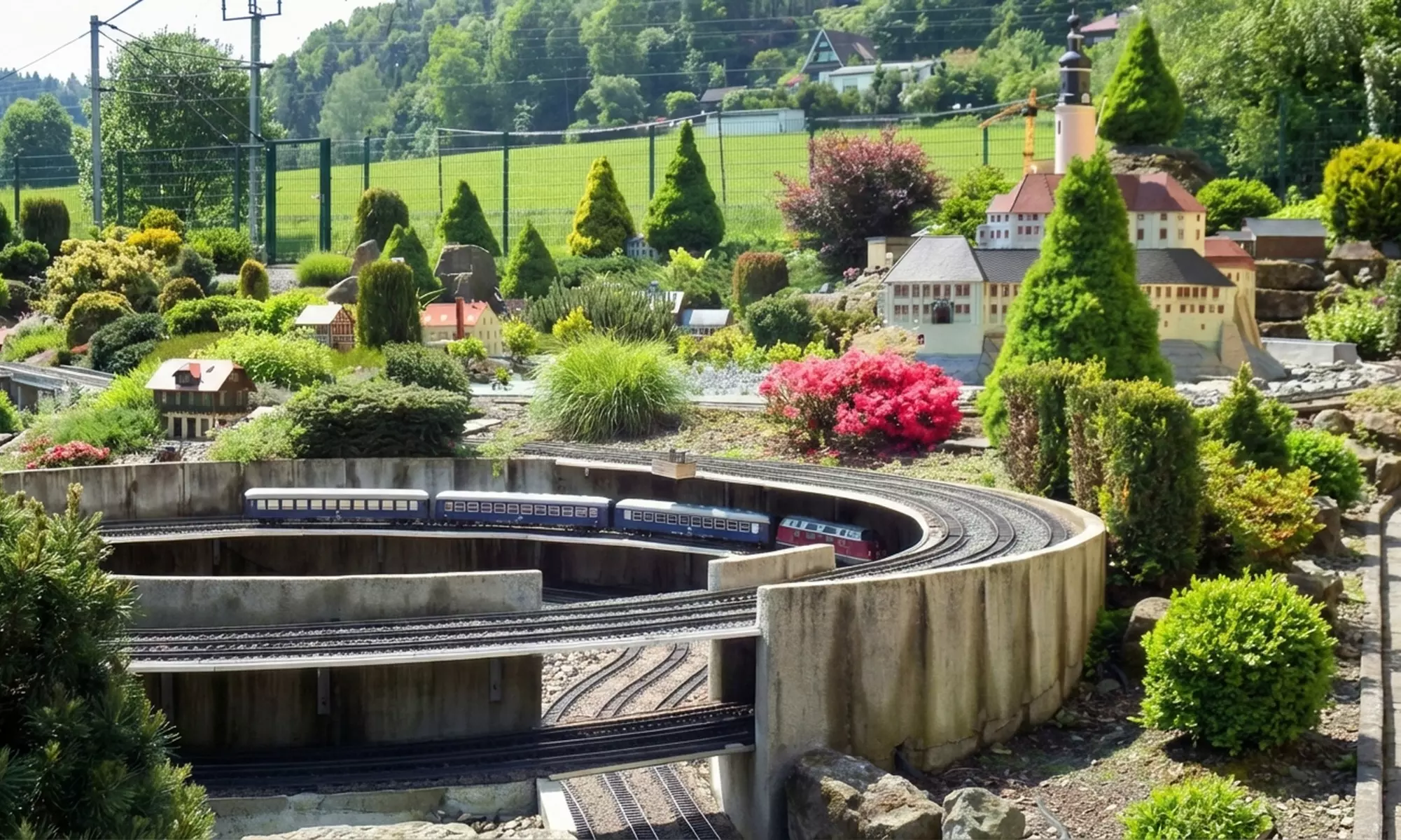 Ticket für 1-2 Erwachsene & 1-2 Kinder für die Eisenbahnwelten Rathen