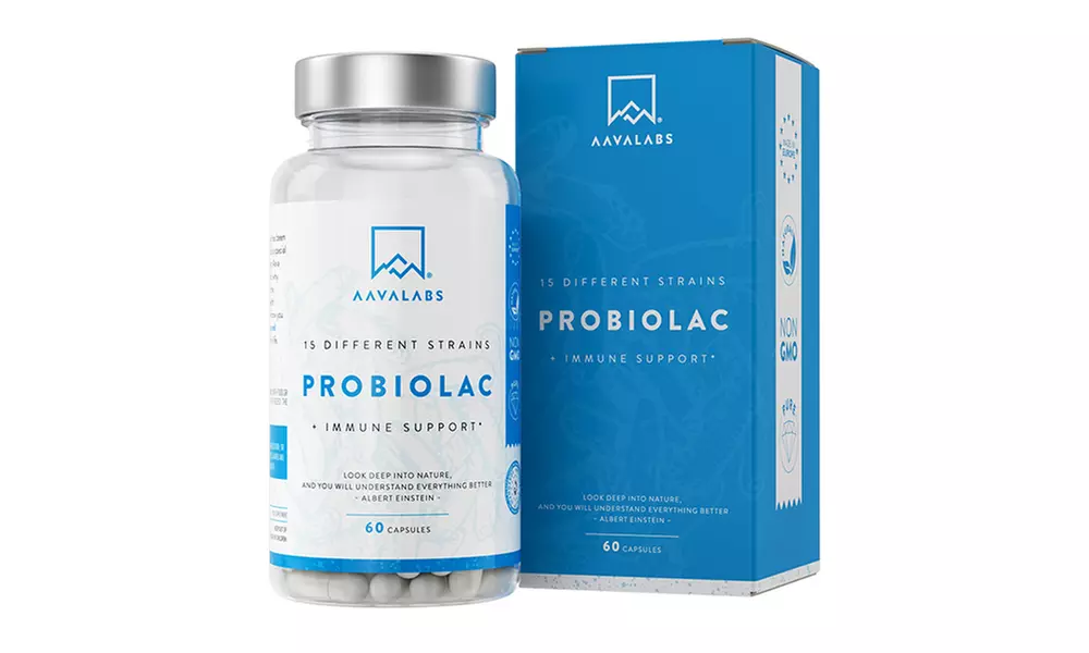 60 ou 120 gélules de Probiotiques, 15 souches bactériennes différentes - Primary Image