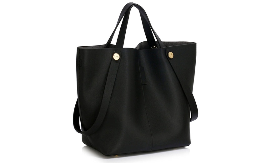 Image 3: Soft Tote with Free Cross Body Bag