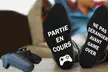 Chaussettes à message "Jeux Video", spécial Gamers - Second Medium