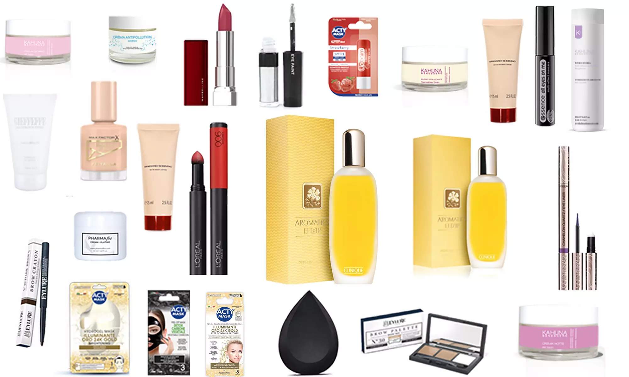 Adventskalender mit Kosmetik und Parfüm