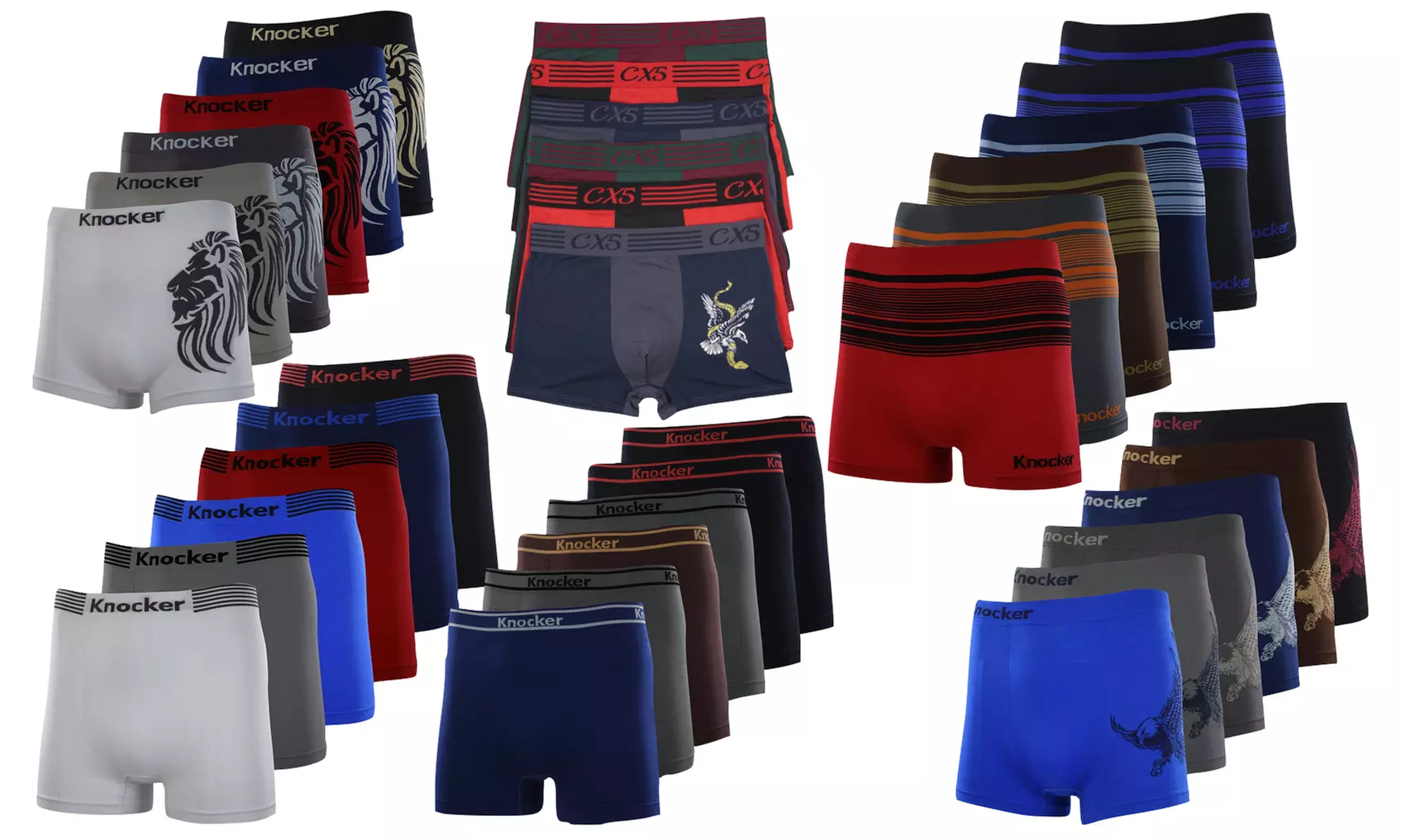Men's Boxer Briefs Mystery Deal (6-Pack) - Primary Image