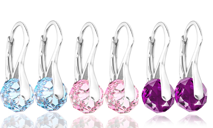 Image 40: Ah! Jewellery Earrings with Crystals from Swarovski®