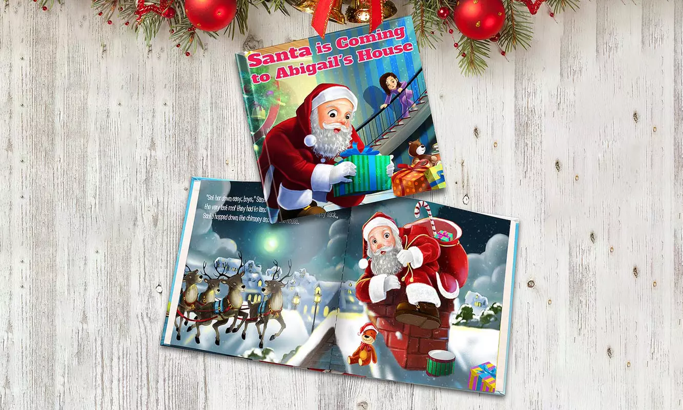 One, Two, or Six Personalized Christmas Storybooks from Dinkleboo (Up to 80% Off) - Primary Image